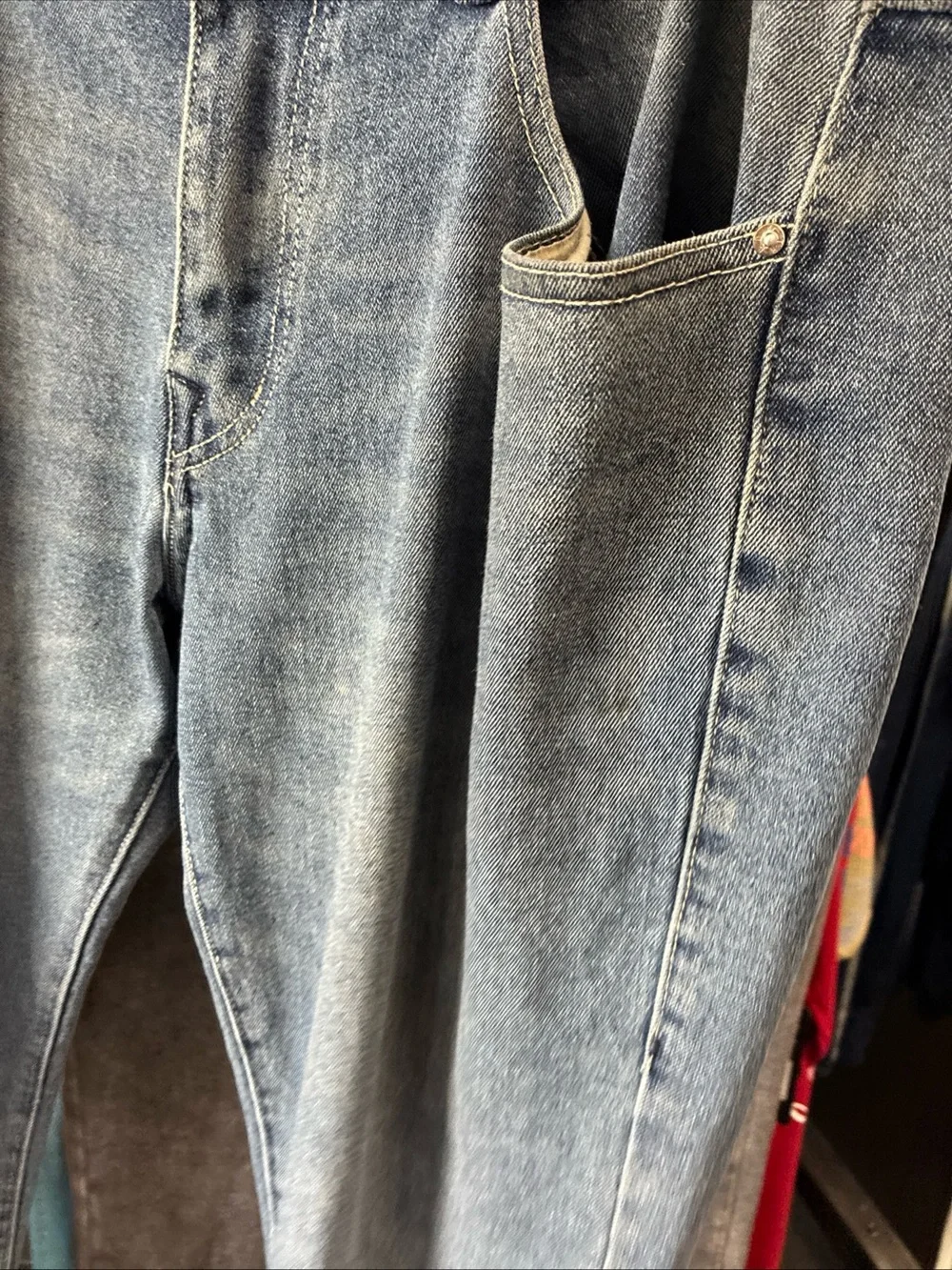 Men’s True Religion Geno World Tour Jeans Denim Used sz 36